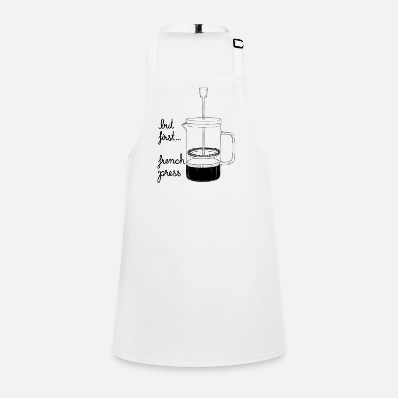 But first... French Press Children's Apron