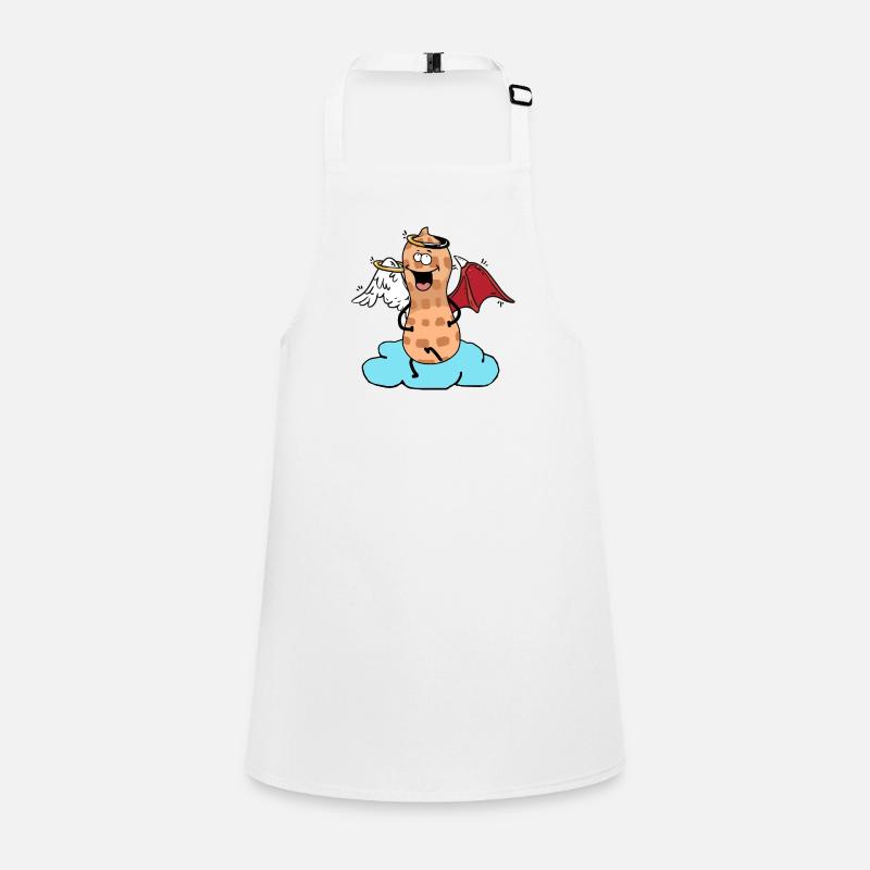 Celestial Peanut Angel Little Devil Cloud Nut Children's Apron