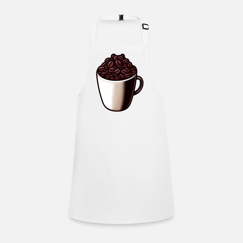 Kaffee Tee - Kaffeetasse - Tee Schürze für Kinder
