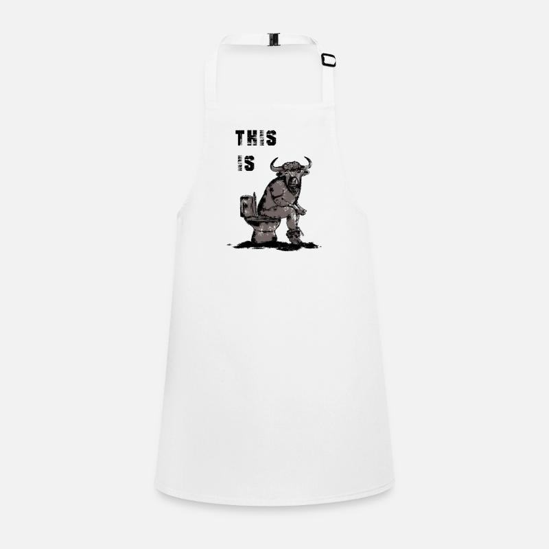 This is bullshit Schürze für Kinder