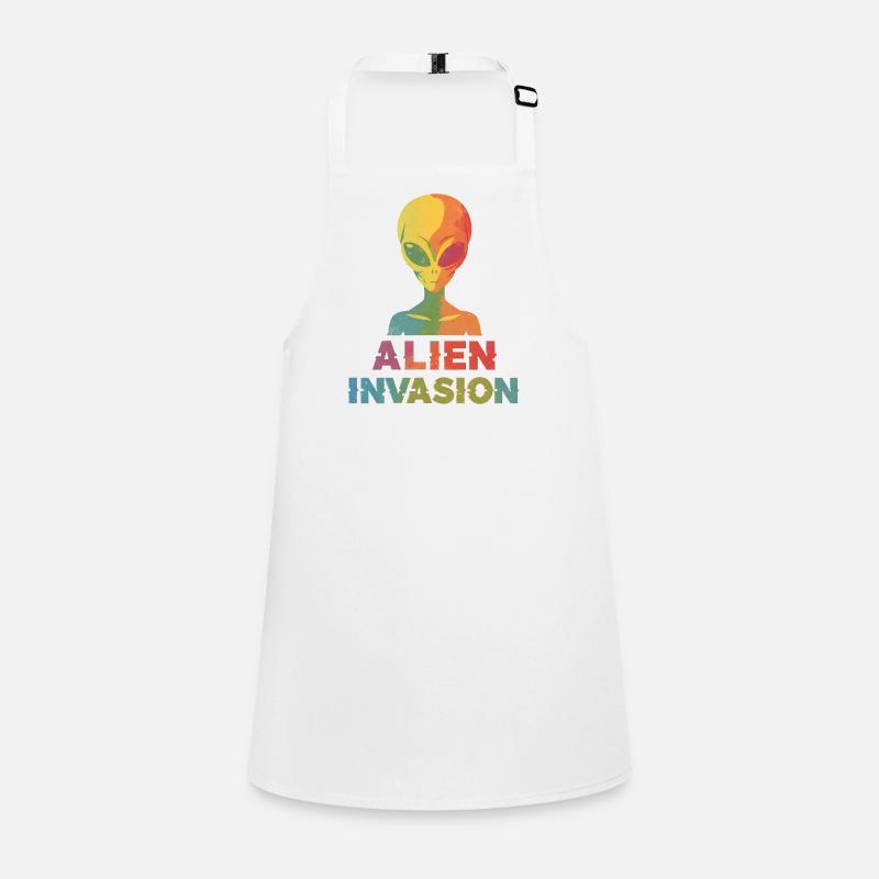 Alien Invasion : Invasion de l’espace ! Tablier Enfant