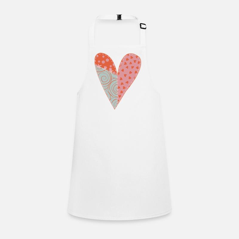 Patchwork Heart No1 Children's Apron