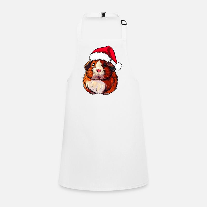 Cochon d'Inde du Père Noël Tablier Enfant