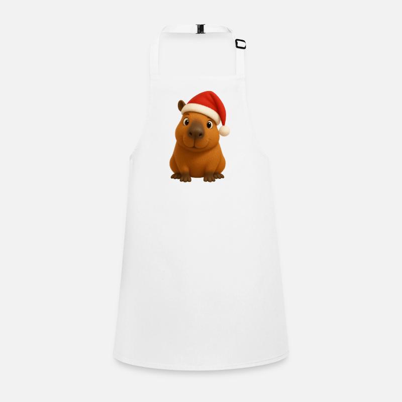 Noël de Capybara Tablier Enfant