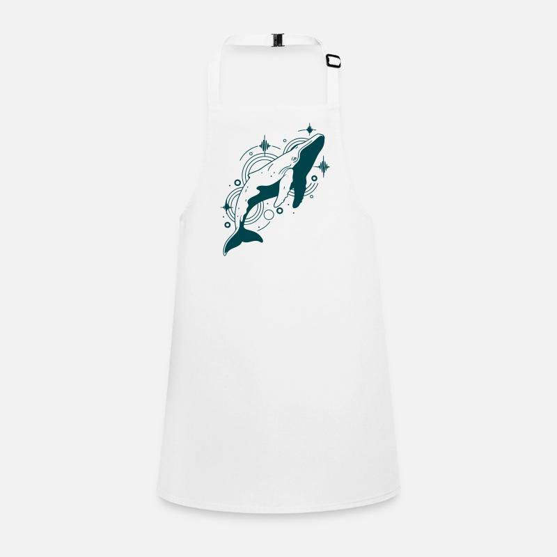 Baleine spirale cosmique Tablier Enfant