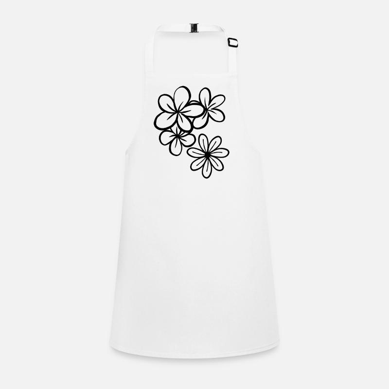 Flowers Illustration Children's Apron