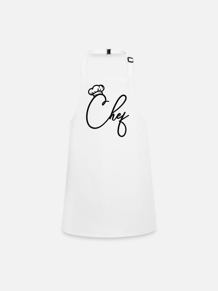 Chef Chef - Tablier Enfant - blanc - Devant