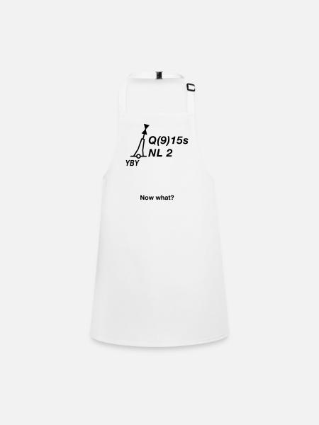 Buoy North Sea Sailing Baltic Sea Maritime - Children's Apron - white - Front