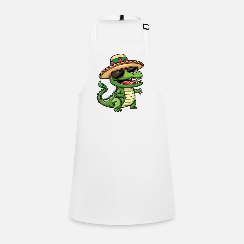 Aligator Sombrero drôle Tablier Enfant