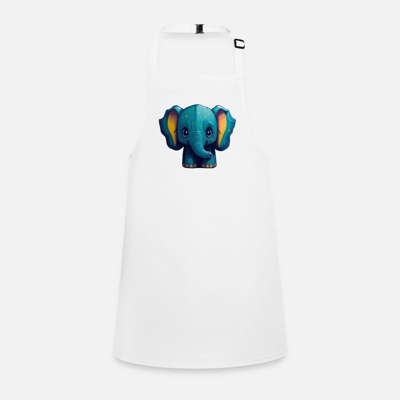 Cute Elephant Children's Apron