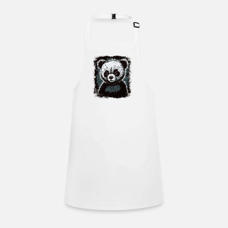 Sad Panda Children's Apron