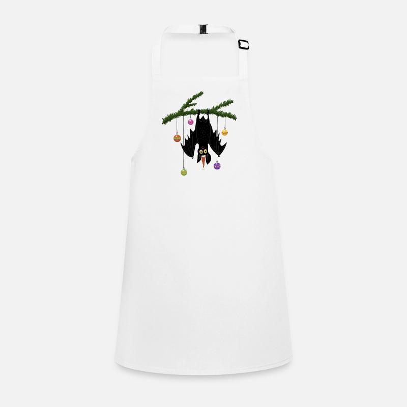 Christmas bat Children's Apron