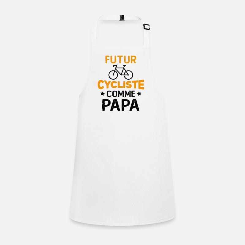 Futur cycliste comme papa Tablier Enfant