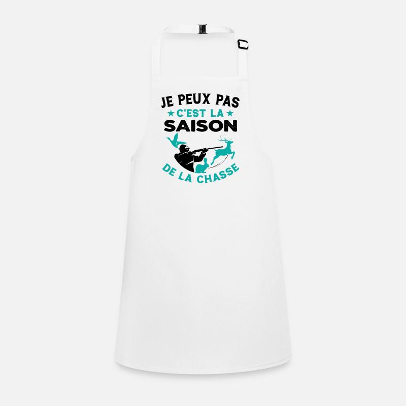 C'est La Saison De La Chasse Humour Chasseur Tablier Enfant
