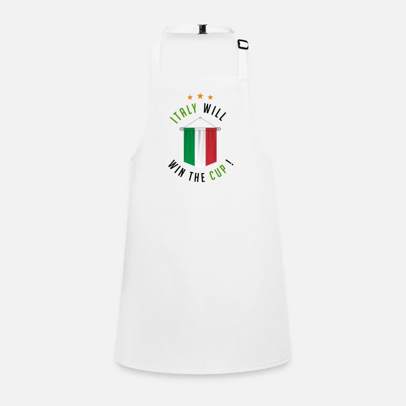 Italy Will Win The Cup! Children's Apron