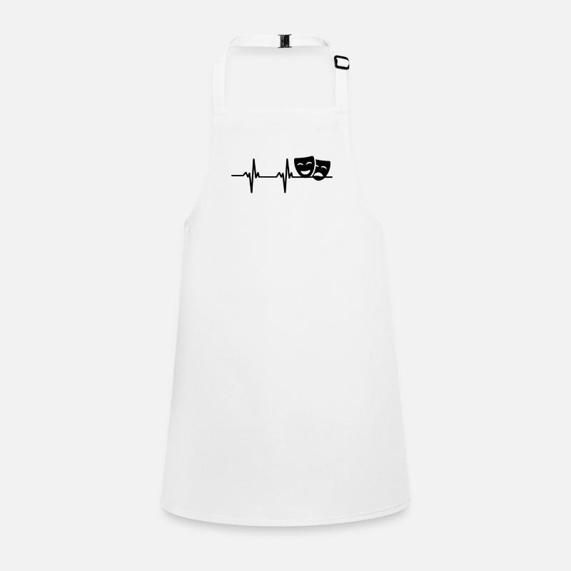 Drame Masques Théâtre Palpitations cardiaques Tablier Enfant