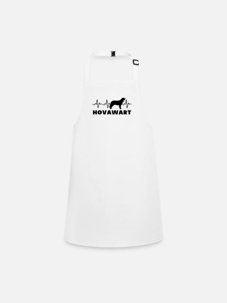 Hovawart Heart palpitations dog funny - Children's Apron - white - Front