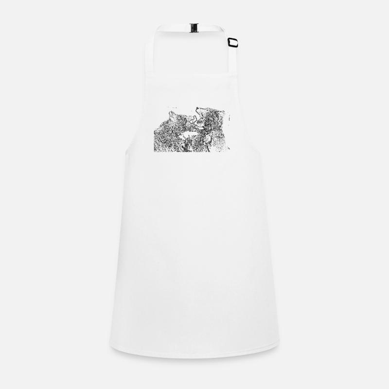 Bears - Children's Apron - white