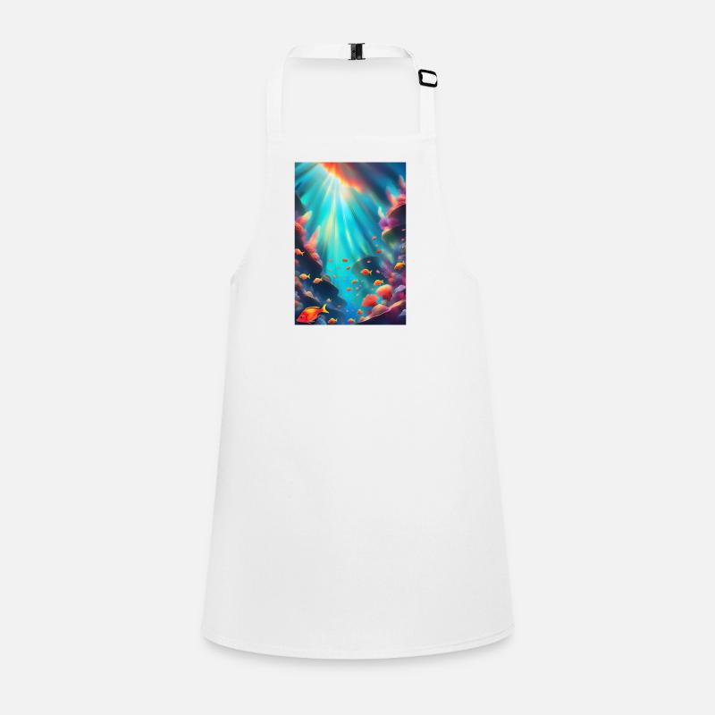 Underwater coral reef Children's Apron