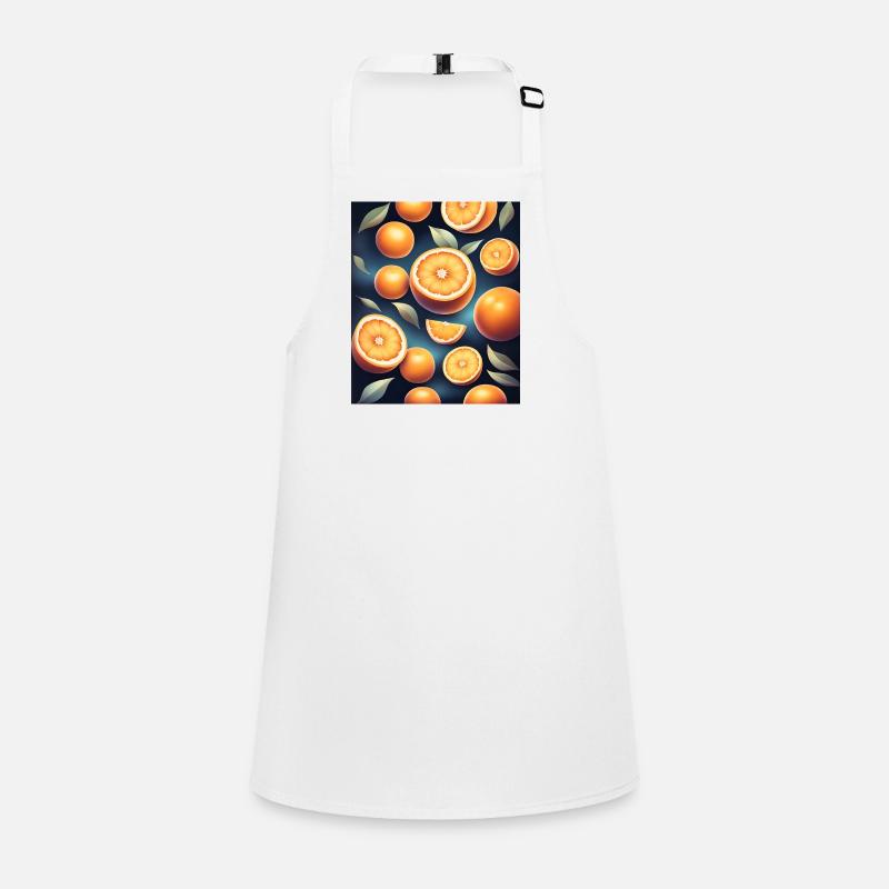 Fresh oranges design Children's Apron