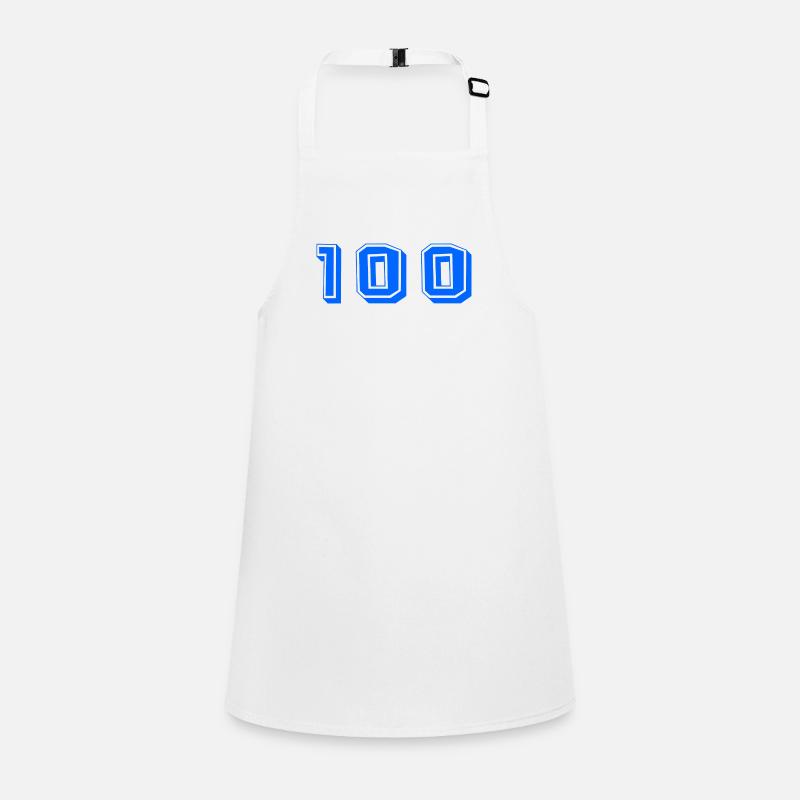 100 ANS. 100e ANNIVERSAIRE. ANNIVERSAIRE 100 ANS. Tablier Enfant
