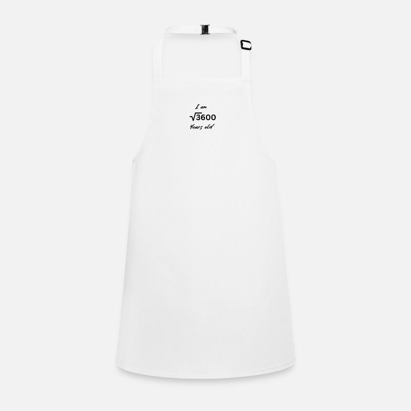 Legendary for 60 years – retro anniversary design - Children's Apron - white