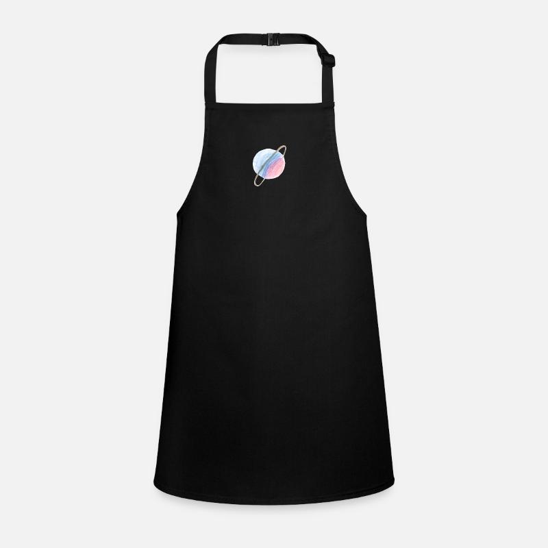 Lila-blauer Planet Schürze für Kinder