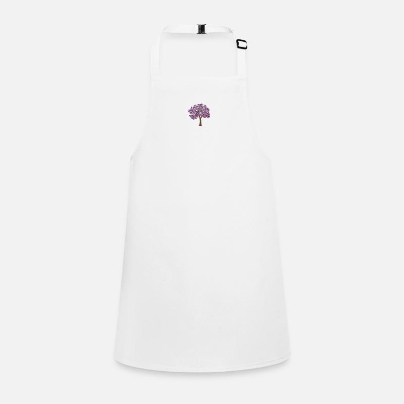 purple tree Children's Apron