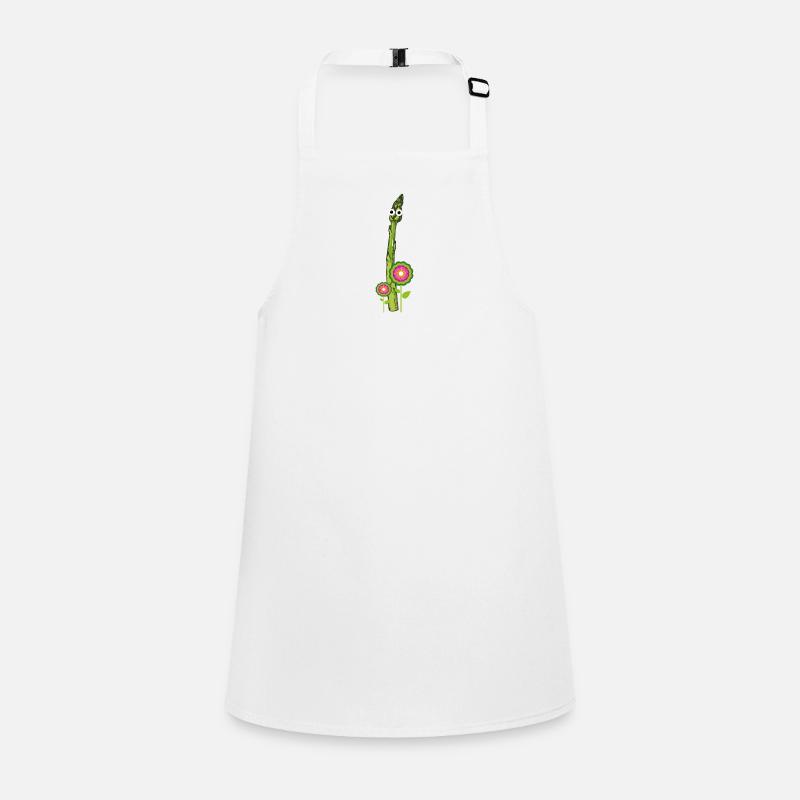 asperges, asperges vertes - Tablier Enfant - blanc