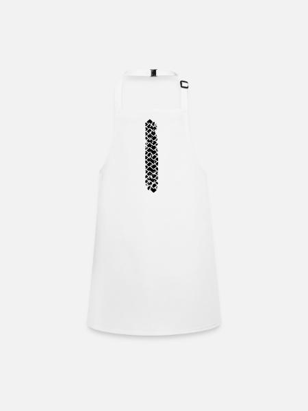 Burn to be wild 2 - Children's Apron - white - Front