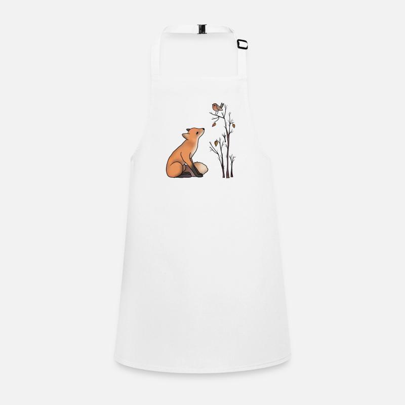 Fox and robin Children's Apron