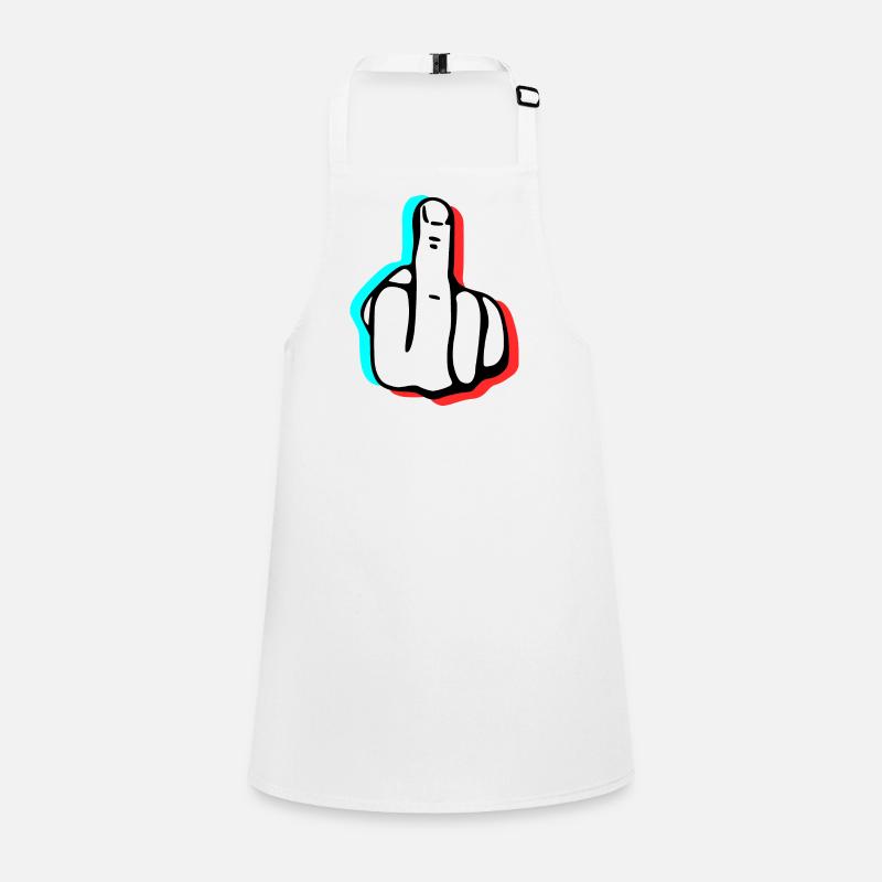 Fuck finger Children's Apron