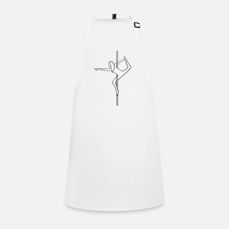 Pole Dance Pole Dancing Polefitness Poledancer Children's Apron