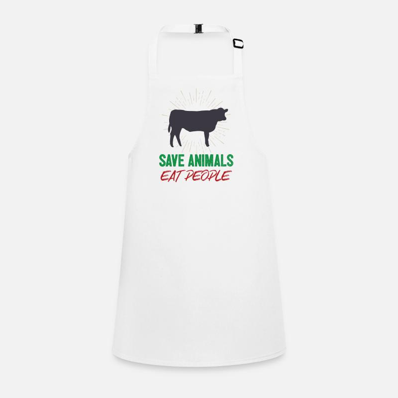 Save Animals Eat People Children's Apron