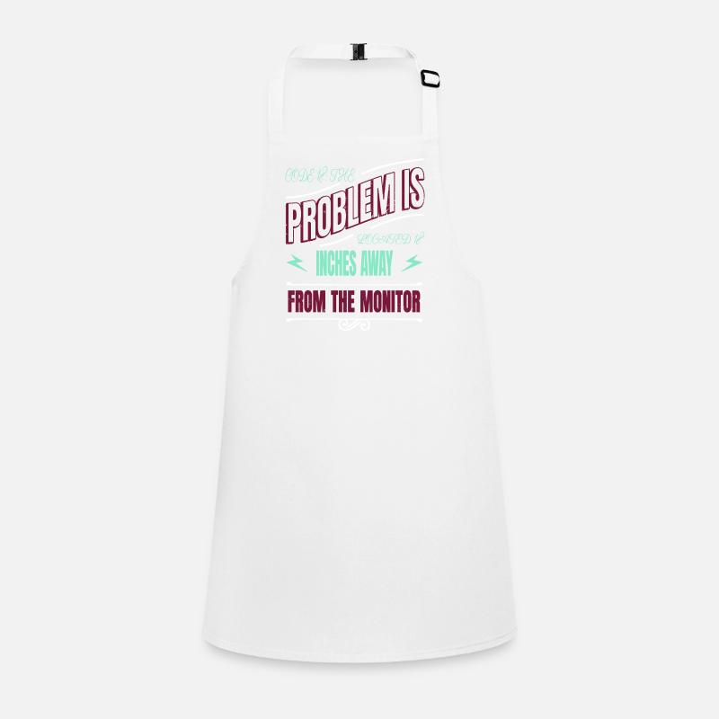 Geek Jokes Computer Freak Statement Gift Children's Apron