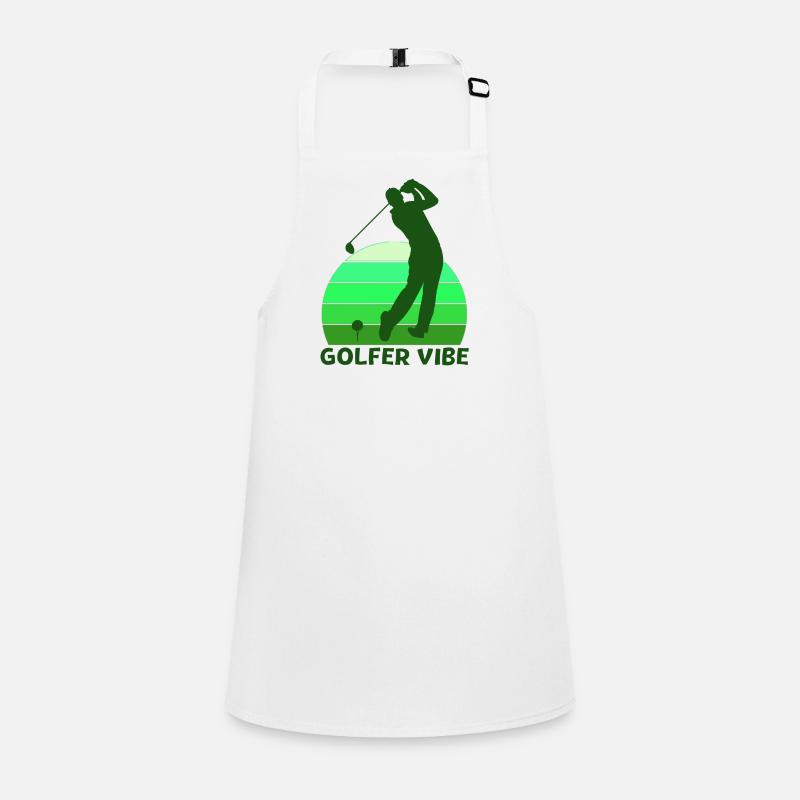 Golf, Golfer, Golfer Vibe Children's Apron