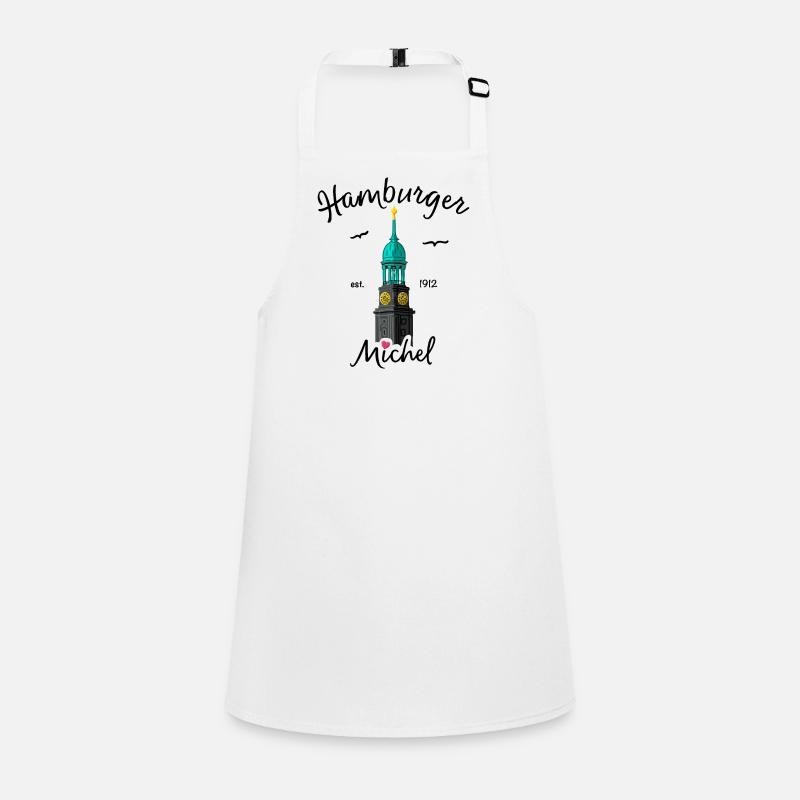 Hamburger Michel, Northern Germany, Drawing Children's Apron