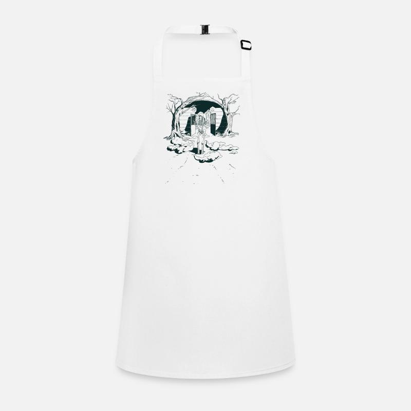 Peaceful Skeleton Children's Apron