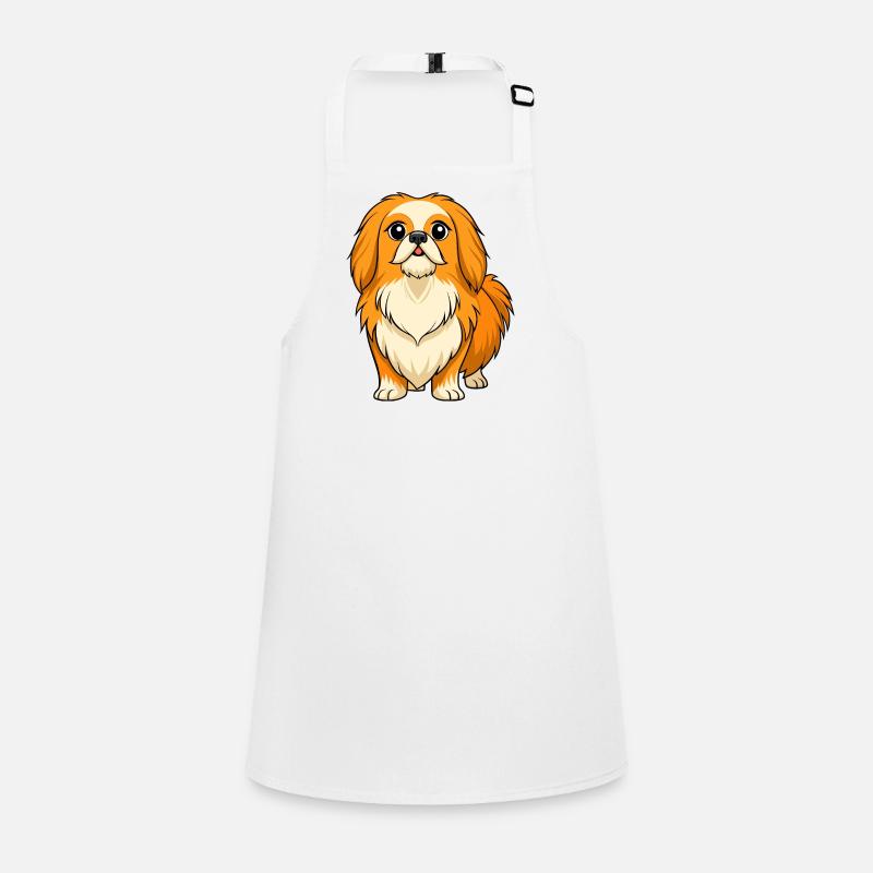 Dignified Pekingese Digital Art Children's Apron