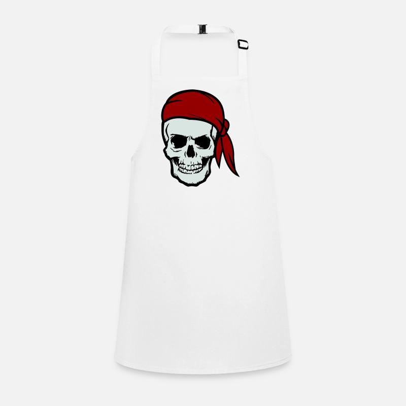 skull pirat Schürze für Kinder