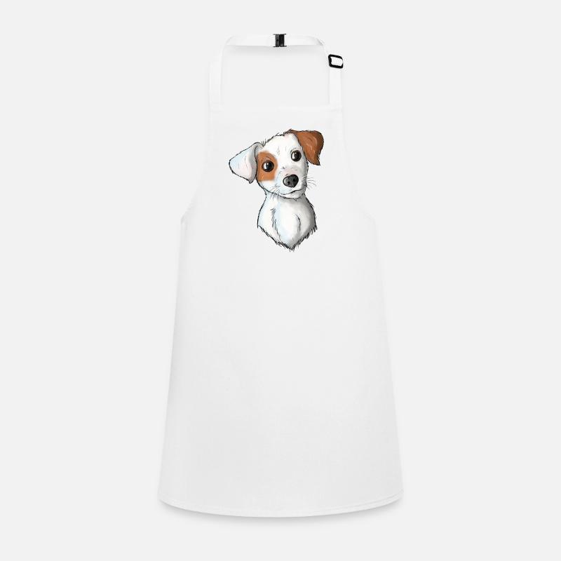 Jack Russell Pattern 7 Schürze für Kinder