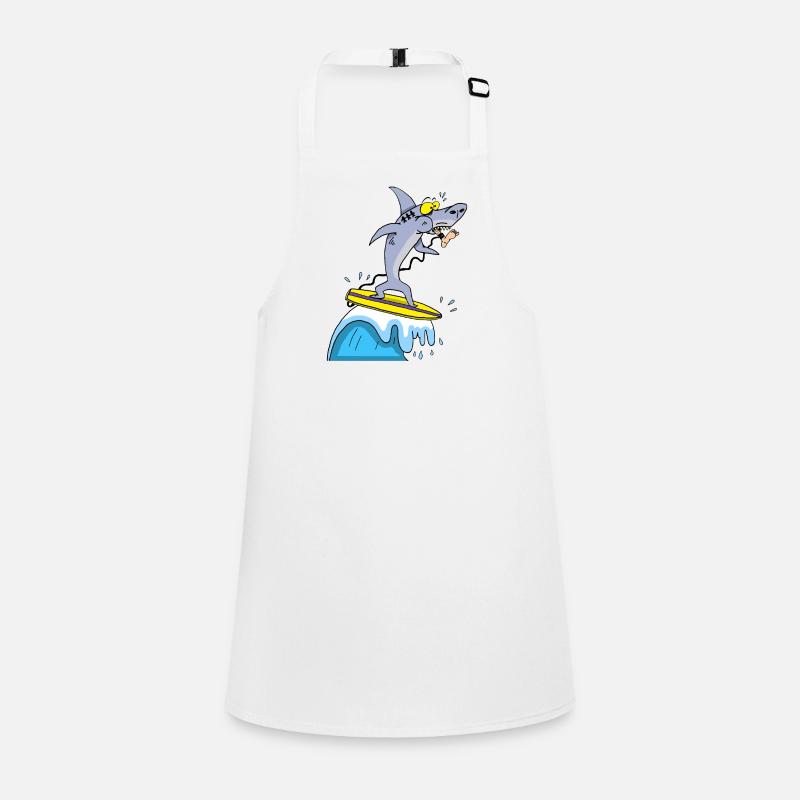 Le requin et le surf Tablier Enfant