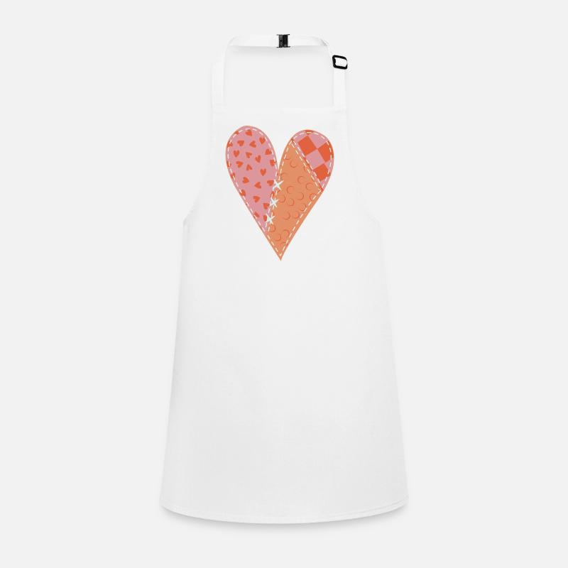 Patchwork Heart No10 Children's Apron