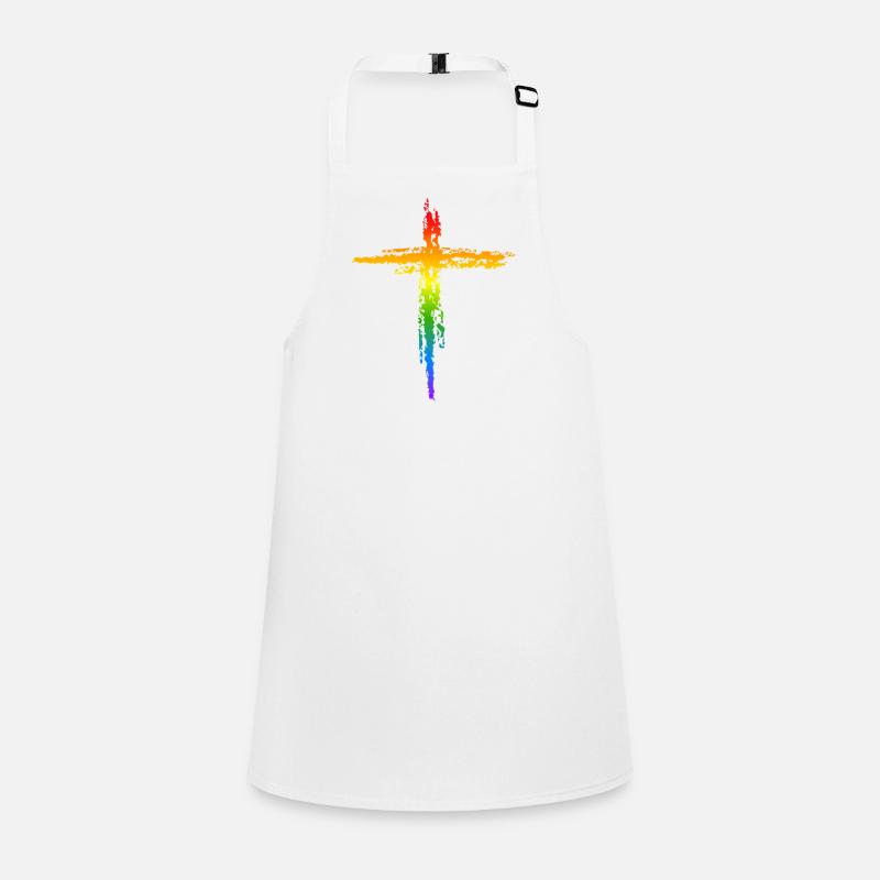 Rainbow Cross Children's Apron