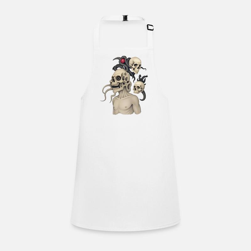 SKULL #3 - dark hell Tablier Enfant