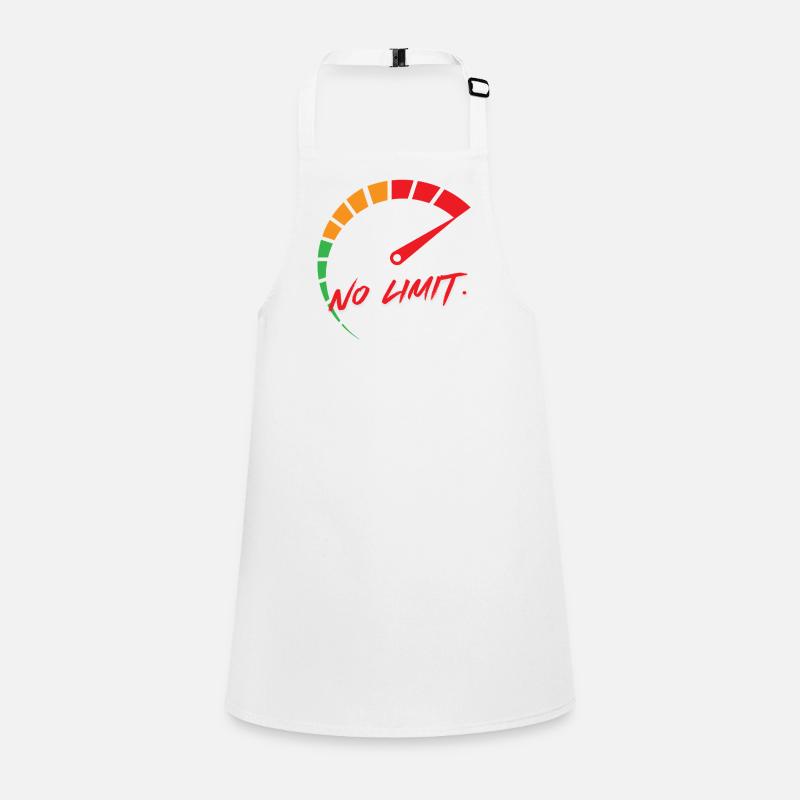 No limit: speed display Children's Apron