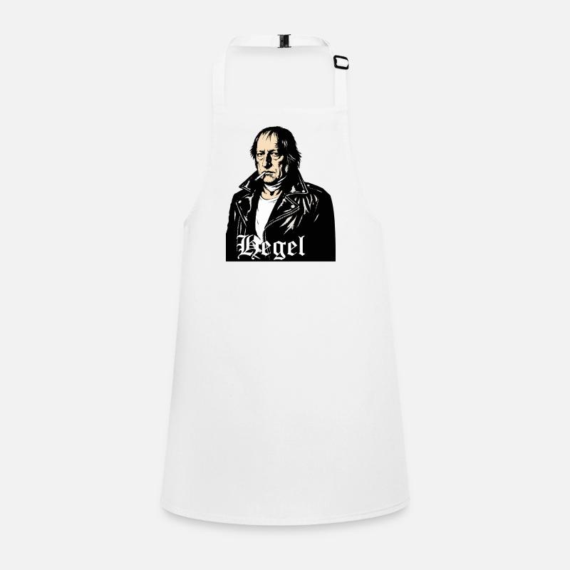Hegel Philosopher Rebel Portrait Children's Apron