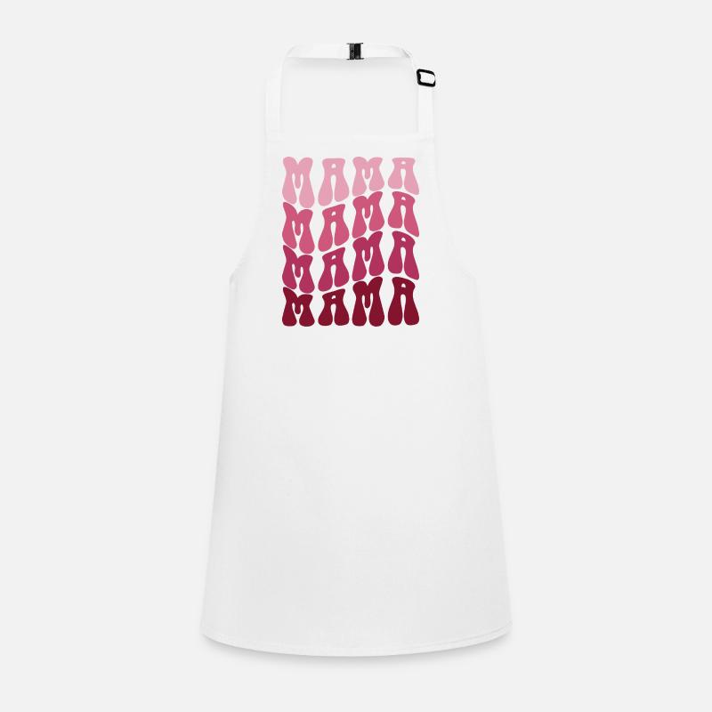 Mom Pattern en dégradé rose Tablier Enfant