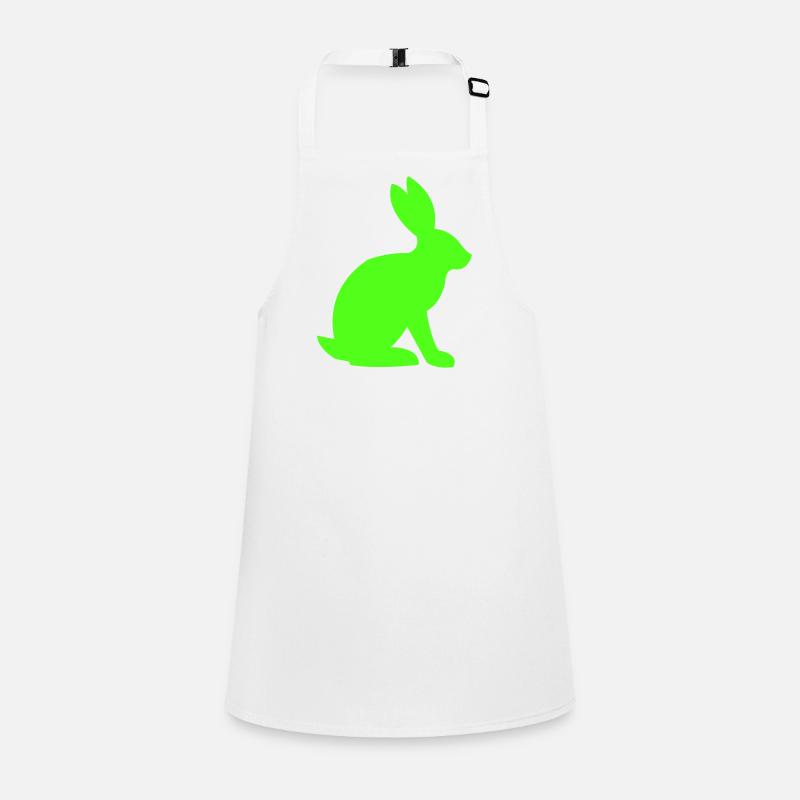 Lapin Silhouette Lapin Tablier Enfant