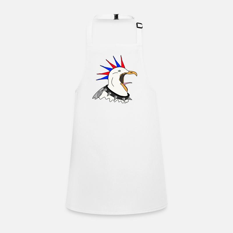 Punk Seagull Children's Apron